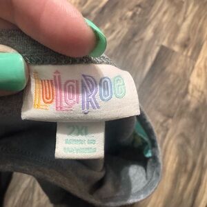 LuLaRoe Gray Top